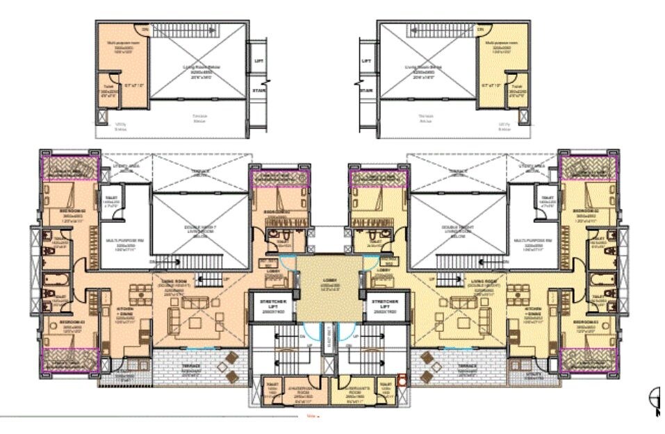 Ahura The Latitude Floor Plans