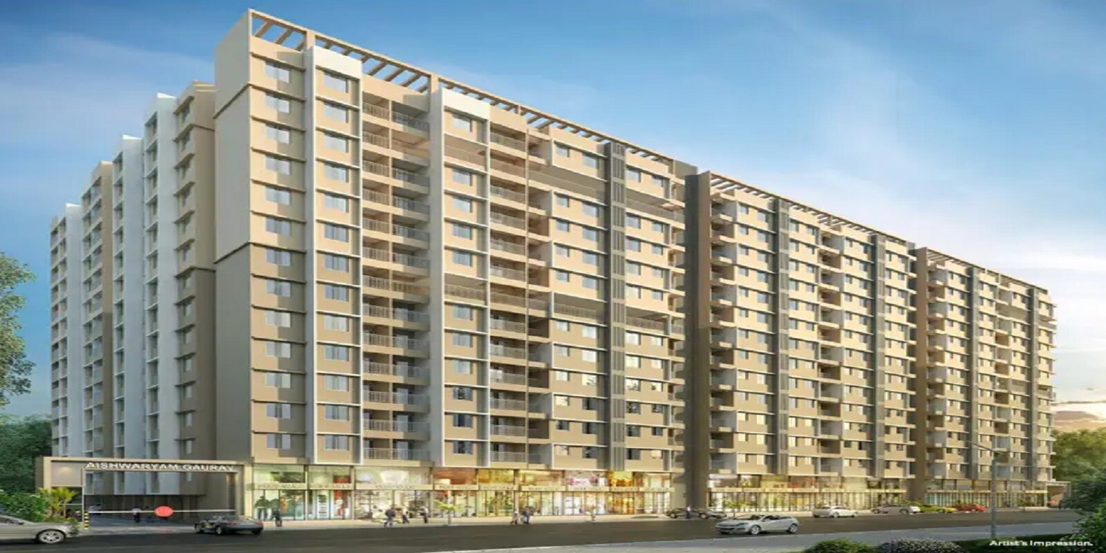 Aishwaryam Gaurav residential project in Moshi