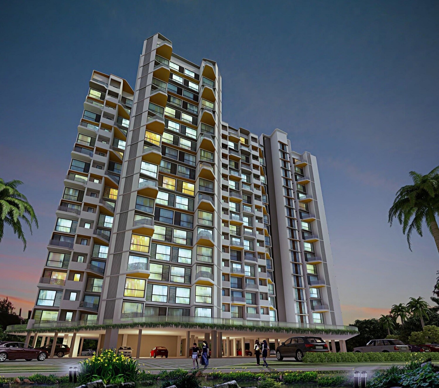 Ajmera Exotica Apartment Exteriors 2