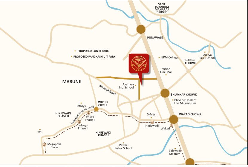 Ajwani Prissa Pratham Location Image