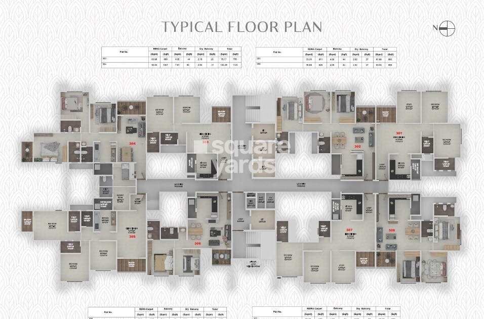 AK Surana Arbor Vista Floor Plans