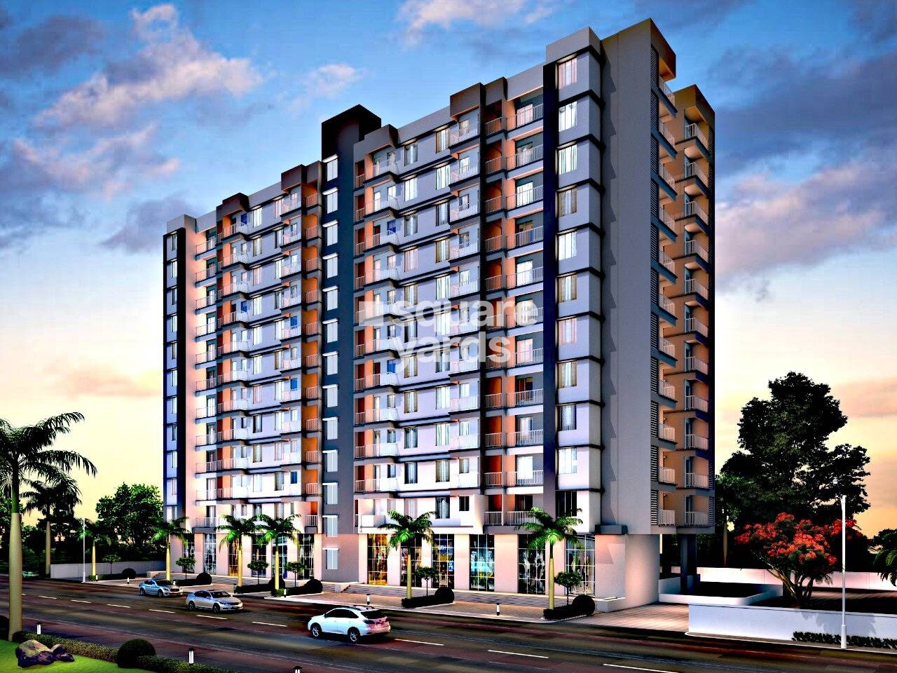 Aksha Ambar Dudulgaon Tower View