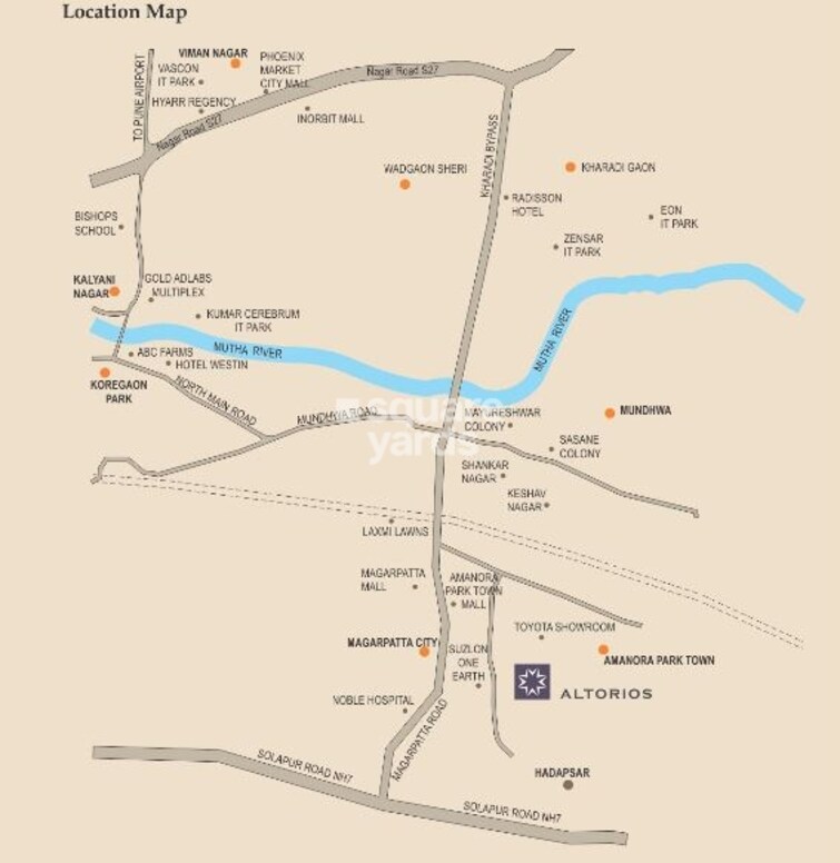 Akshar Alltorios Location Image