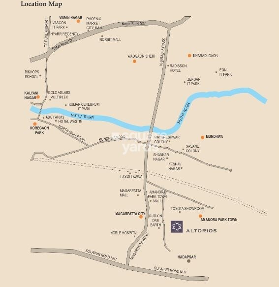 Akshar Alltorios Location Image