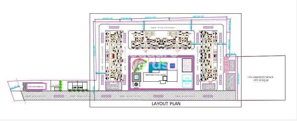 Akshar Alltorios Master Plan Image
