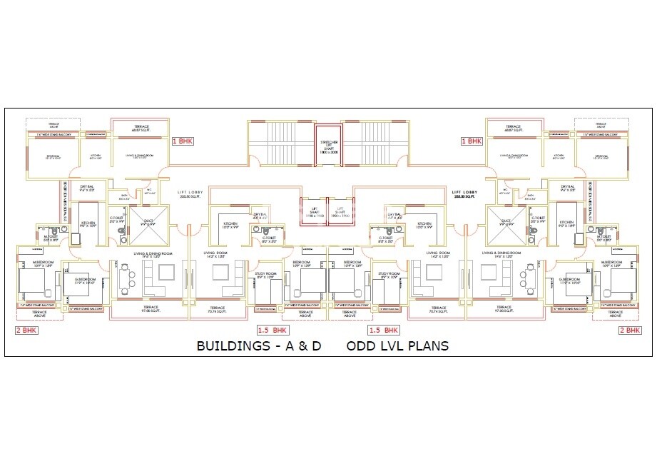 Akshar Altorios Floor Plans 1