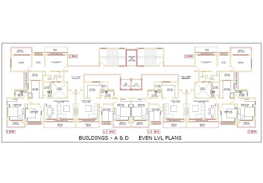 Akshar Altorios Floor Plans 2