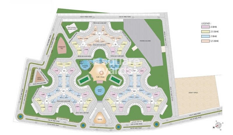Akshar Elementa Master Plan Image