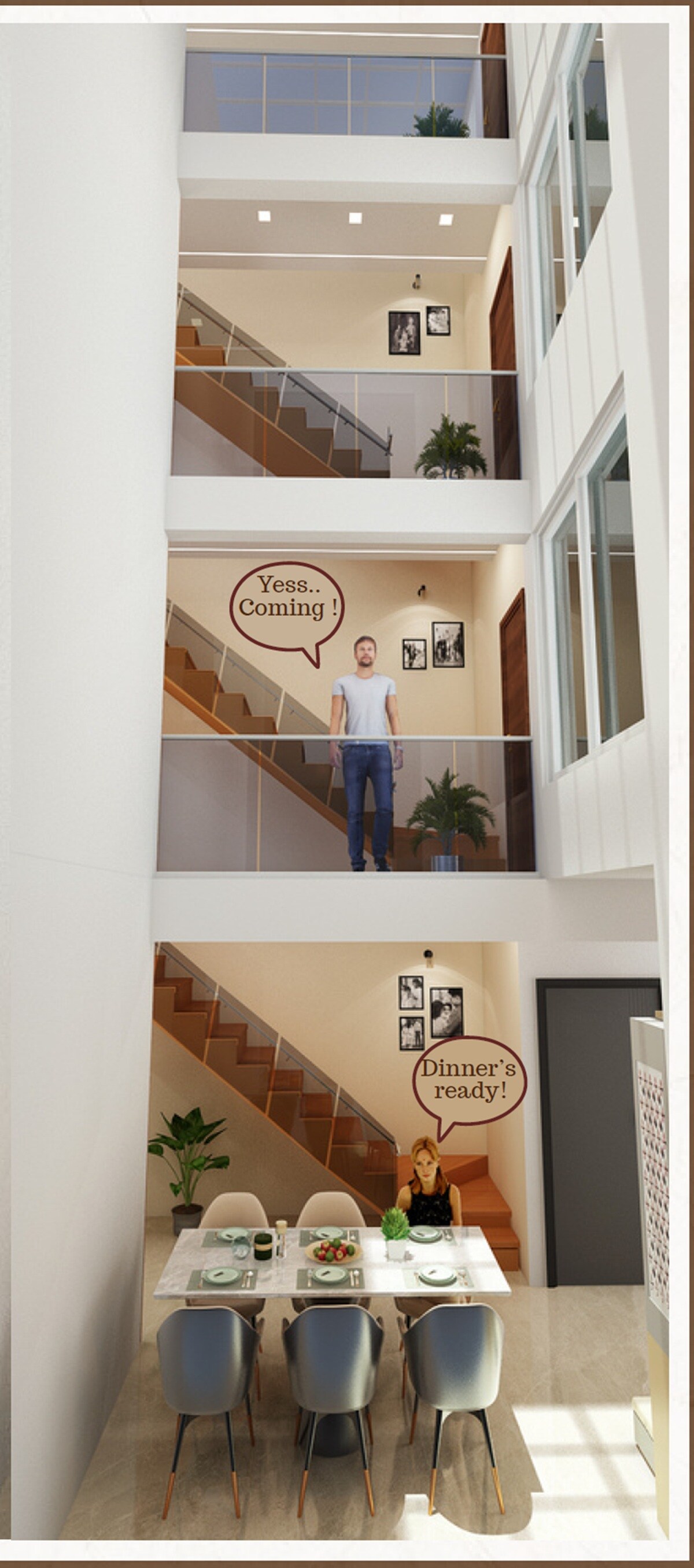 Akshara The Nest Villa Interiors