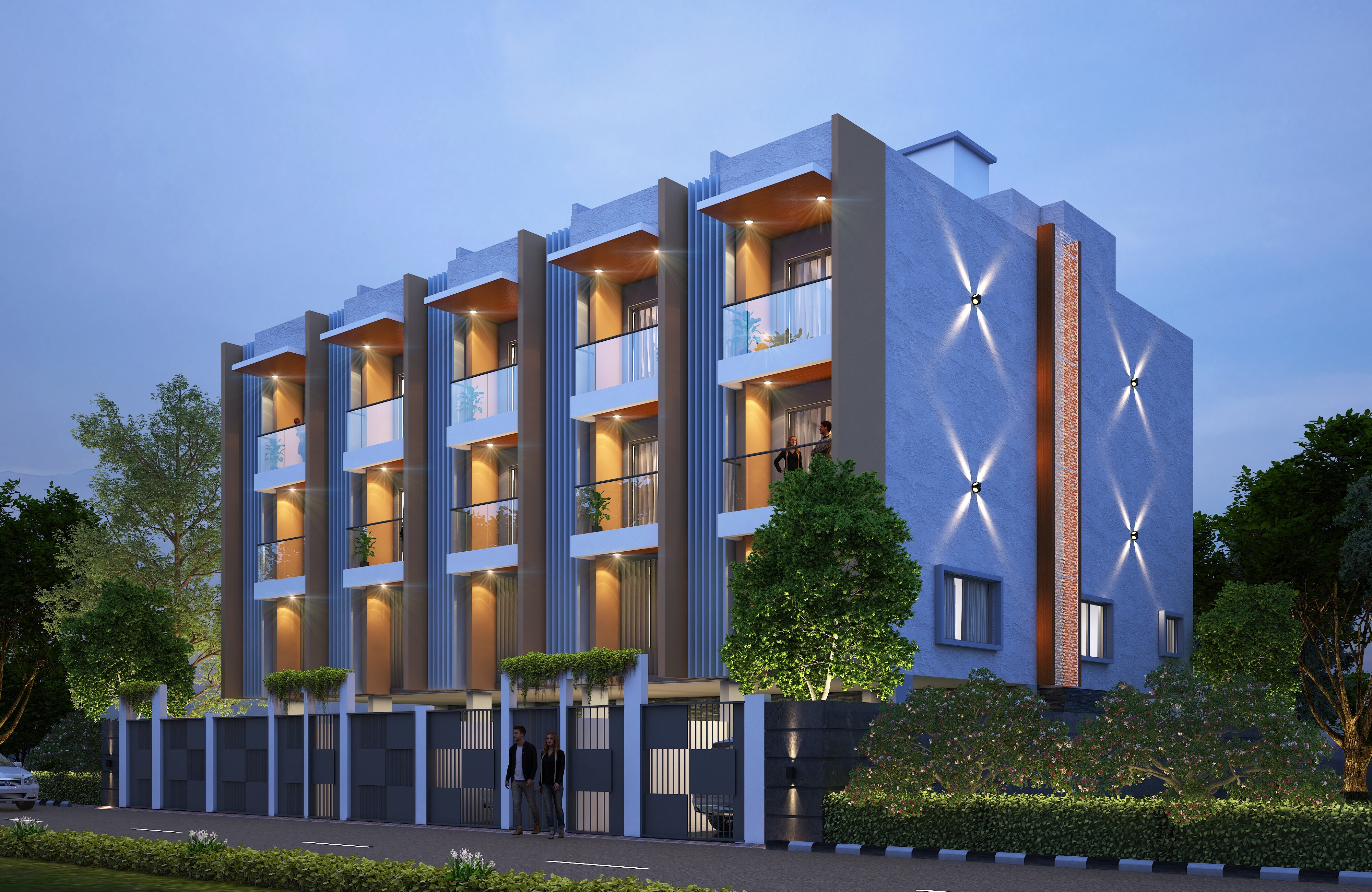 Akshara The Nest Villa View