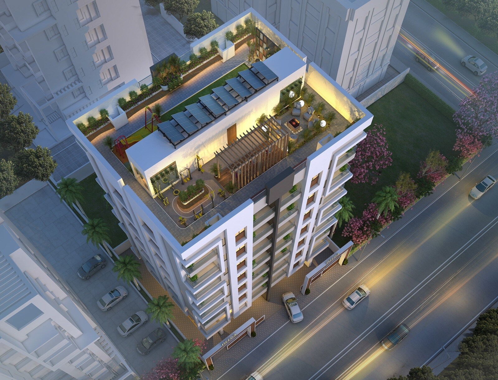 Akshay Deepa Tower View