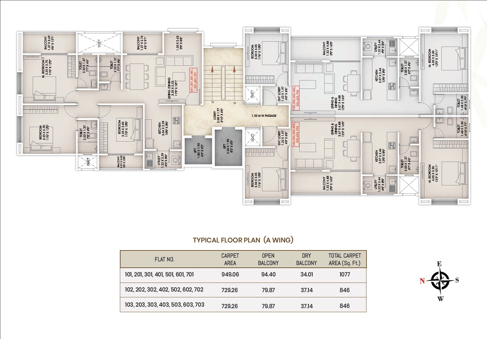 Akshay Floria Floor Plans 2