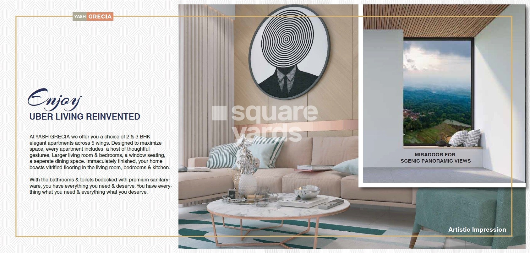 Akshay Yash Grecia Apartment Interiors