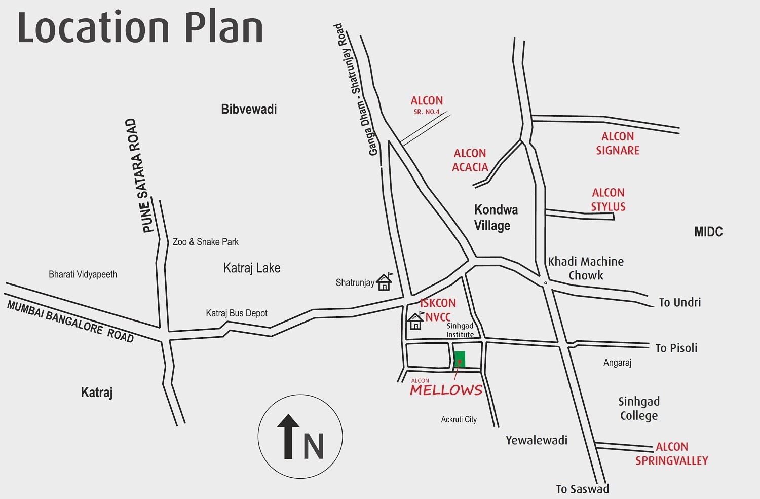 Alcon Mellows Location Image