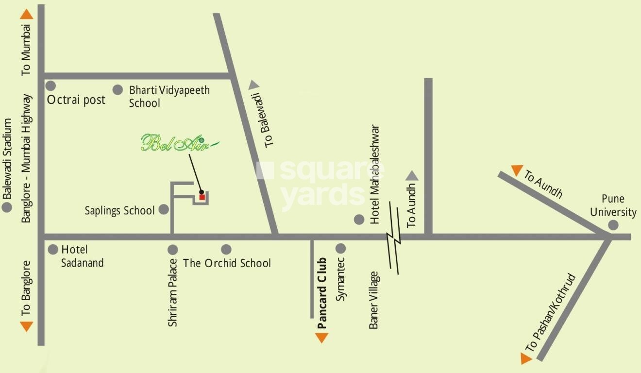Alliance Belair Location Image