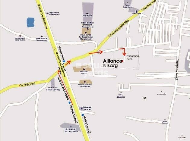 Alliance Nisarg Location Image