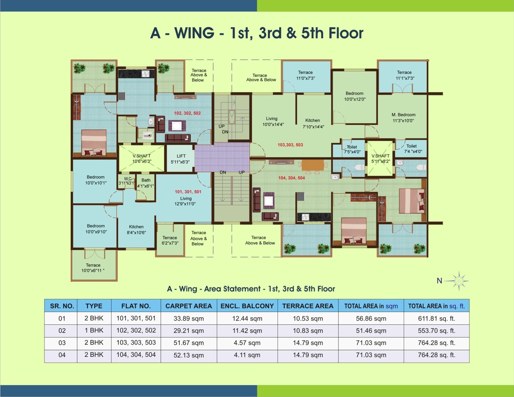 AM Gore DK Elegance Floor Plans 1
