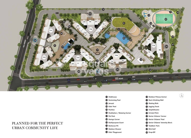 Amanora Adreno Towers Master Plan Image 2