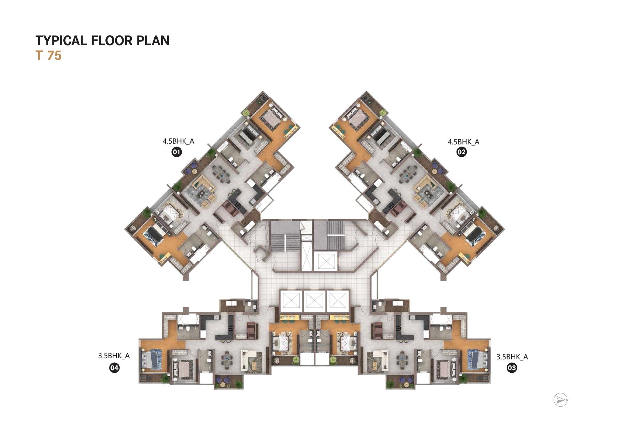 Amanora Arbano Towers Floor Plans 2