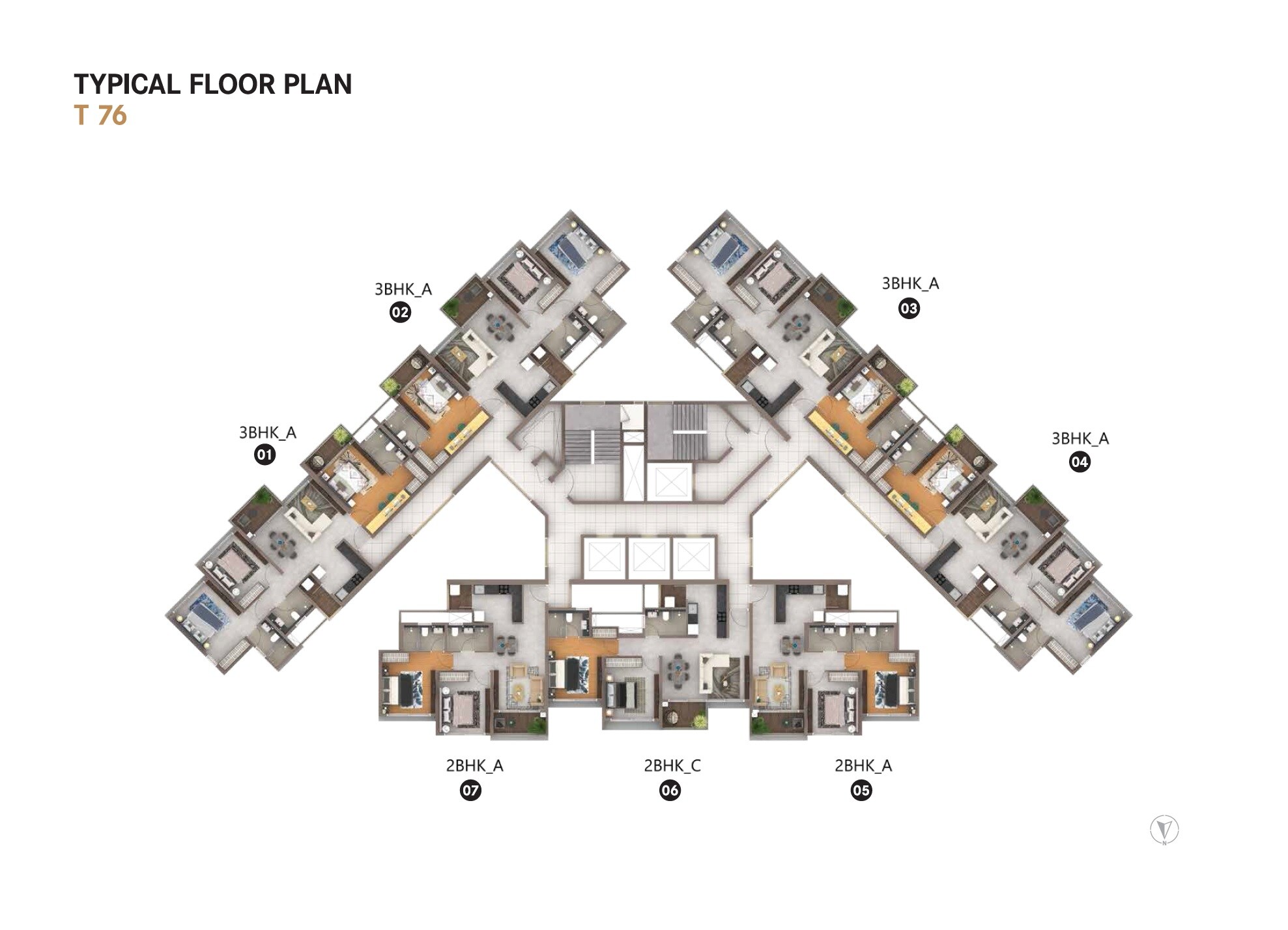 Amanora Arbano Towers Floor Plans 3