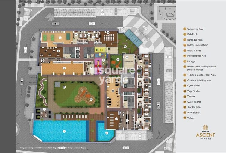 Amanora Ascent Towers Master Plan Image 1