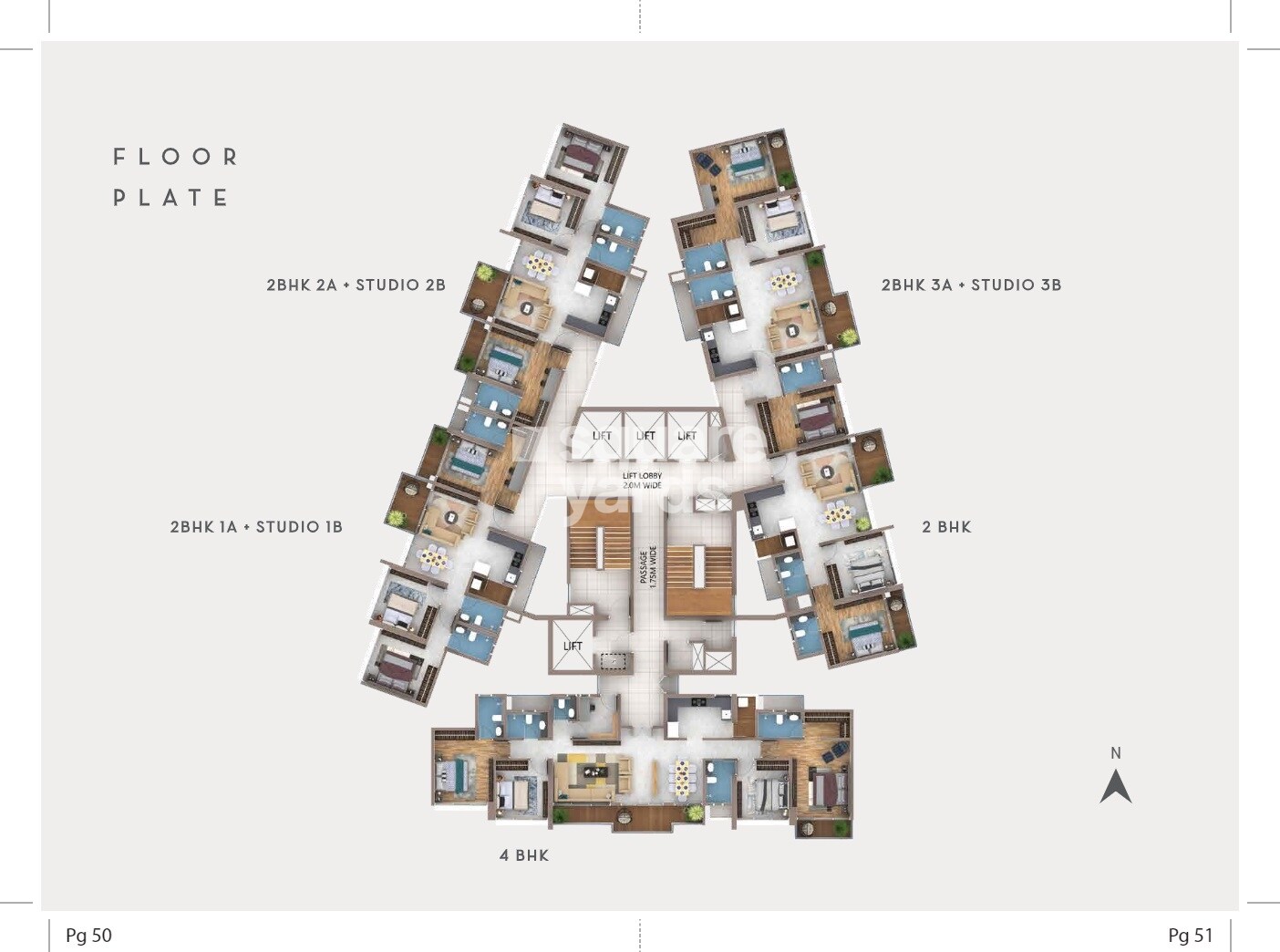 Amanora Elivate Tower Floor Plans