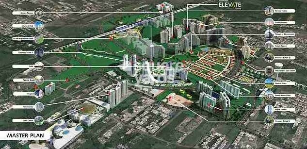 Amanora Elivate Tower Master Plan 1