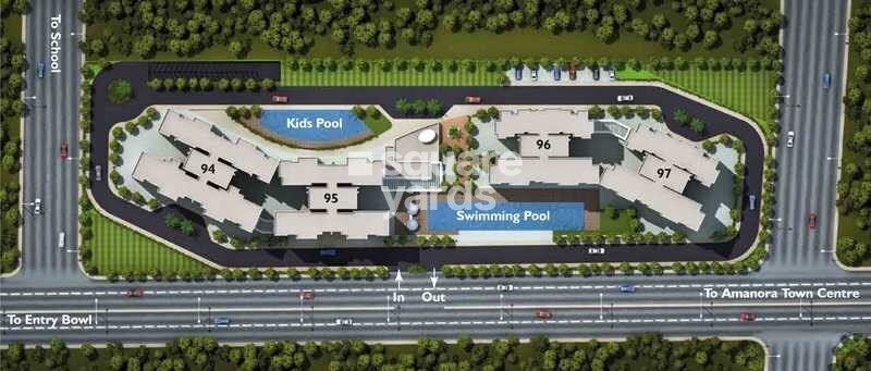 Amanora Neo Towers Master Plan 1