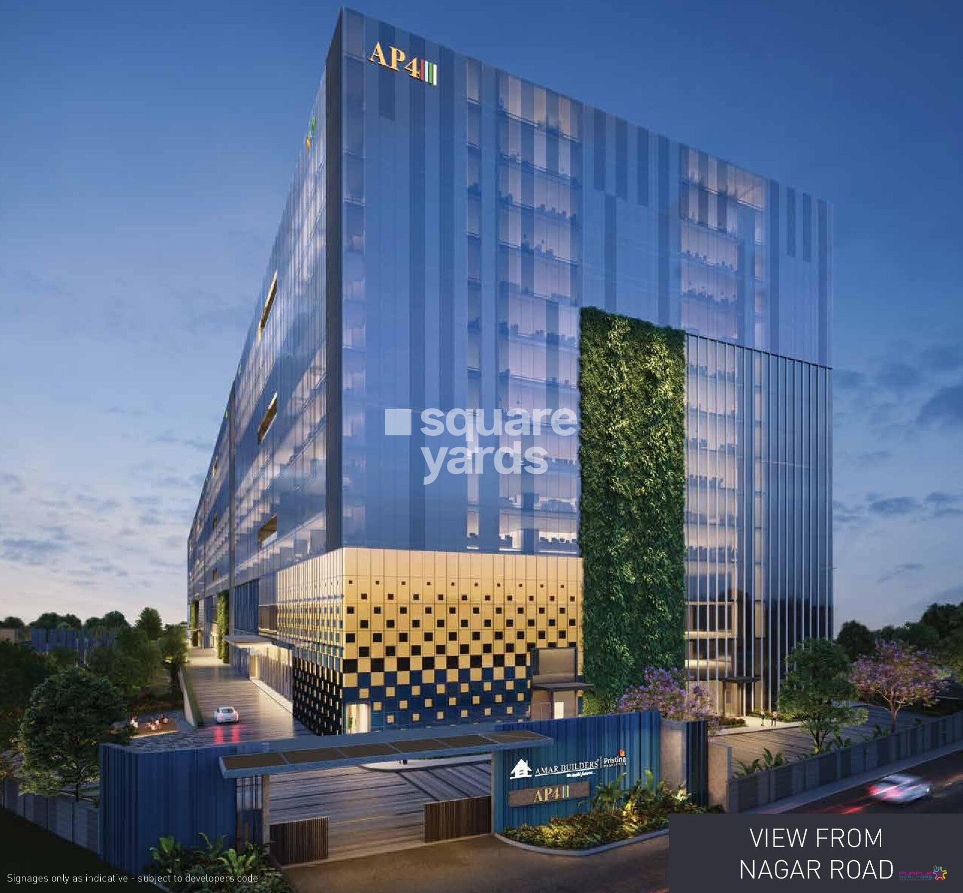 Amar AP4 Tech Park Clubhouse External Image 2