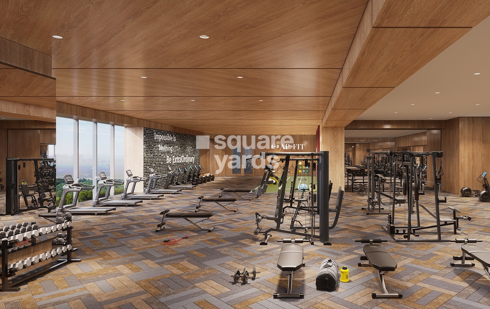 Amar AP4 Tech Park Gymnasium Image