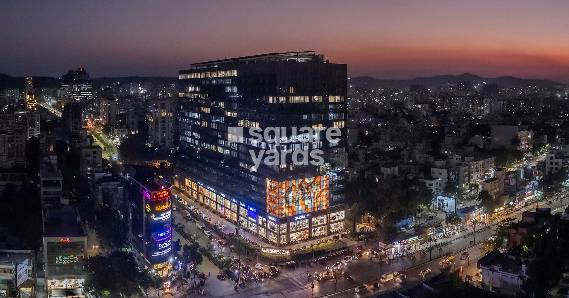 Amar Business Zone Tower View 4