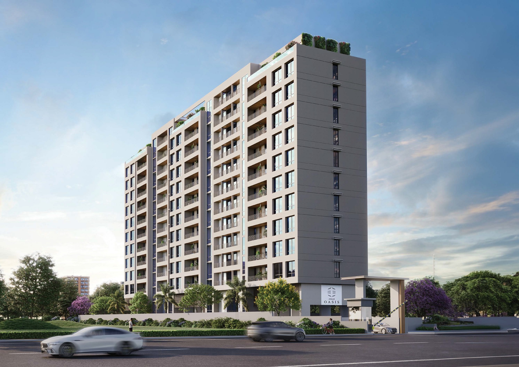 Amar Oasis Apartment Exteriors