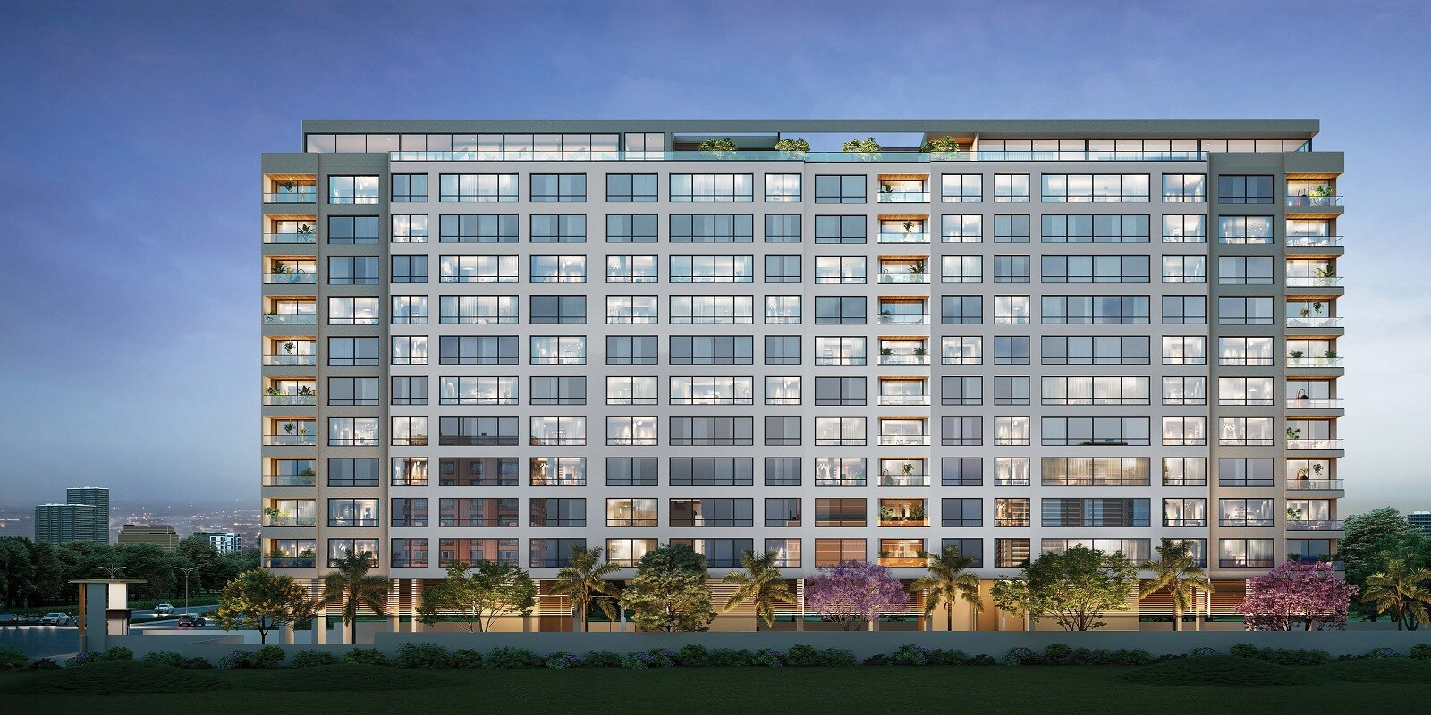 Amar Oasis residential project in Pashan