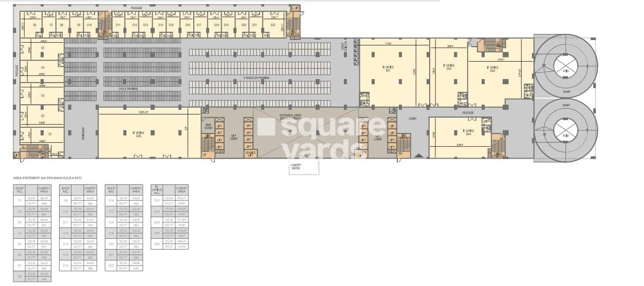 Amar Tech Park Floor Plans