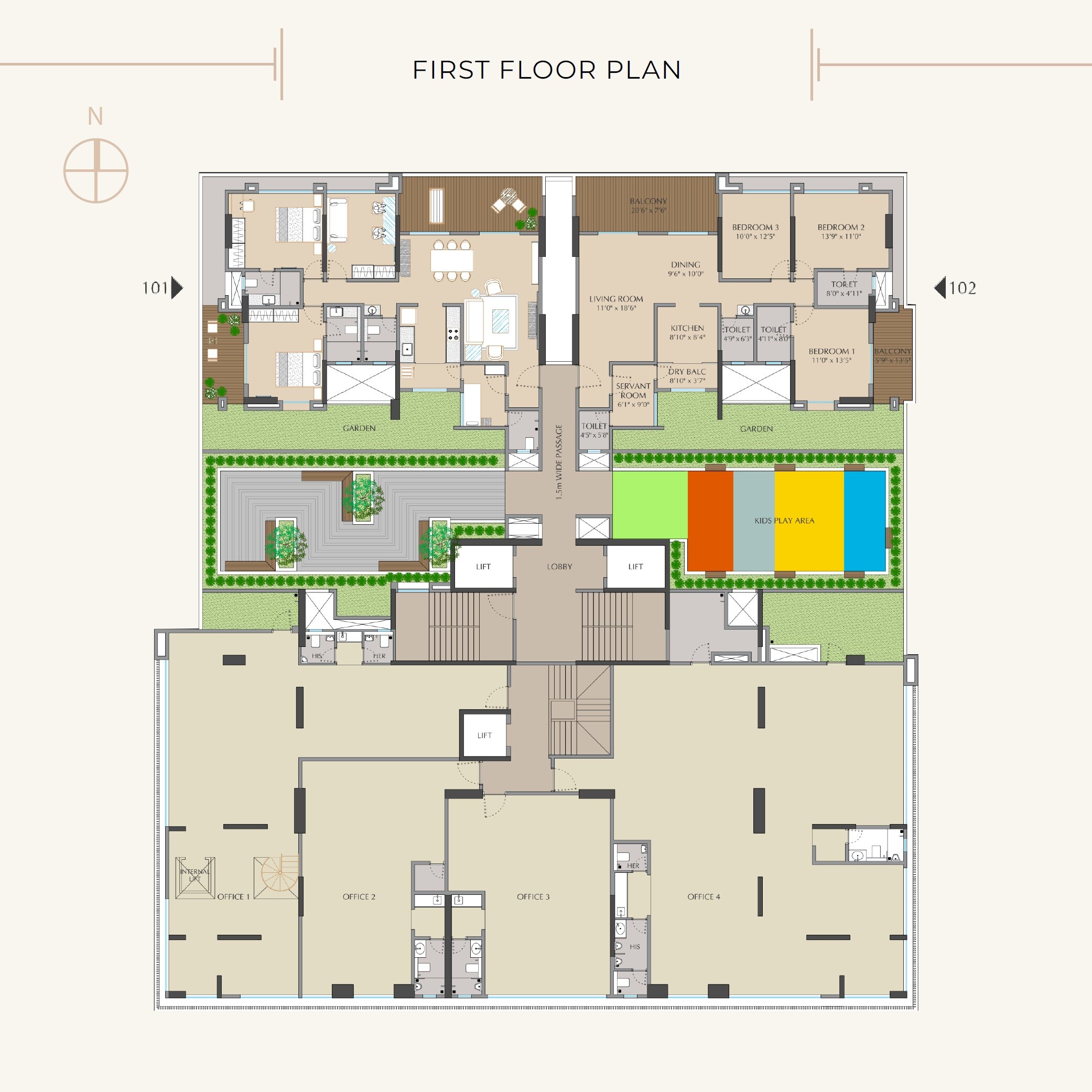 Ambar Zenith Floor Plans