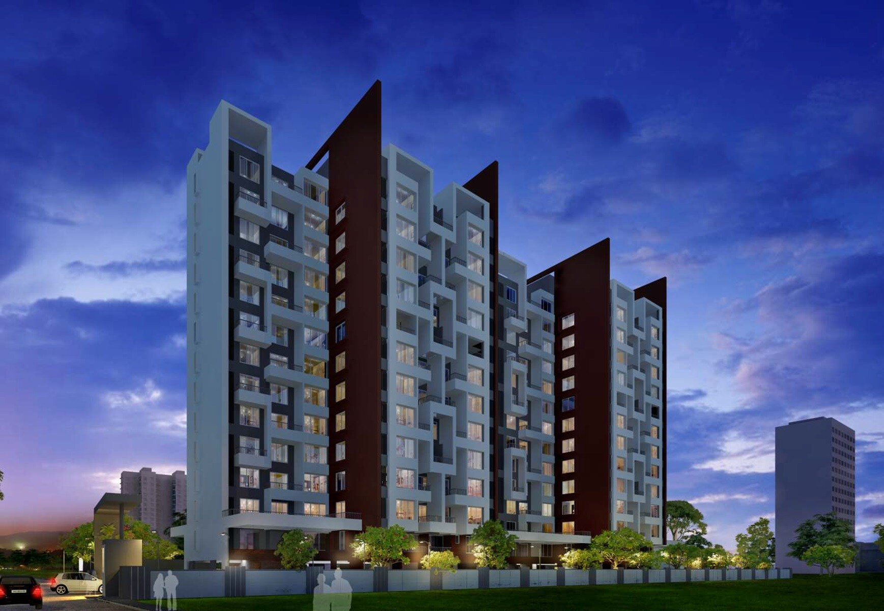 AMIS Pranam Towers Apartment Exteriors