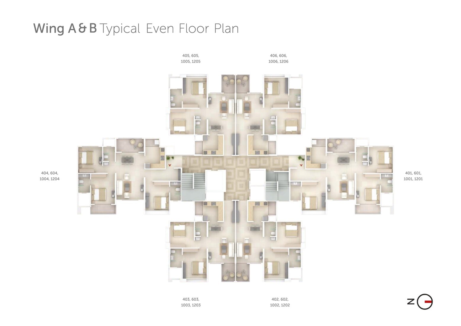 AMIS Pranam Towers Floor Plans 1