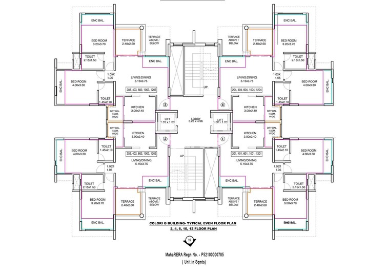 Amit Colori Floor Plans