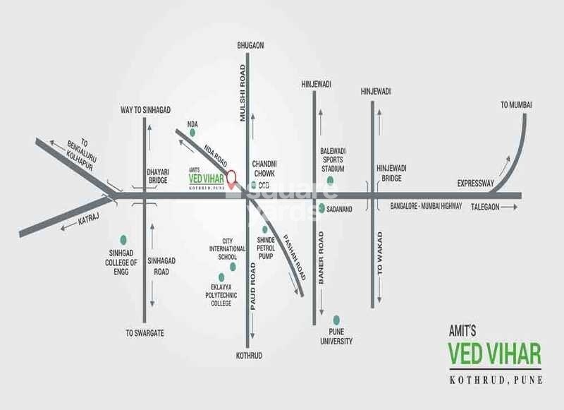 Amit Ved Vihar Phase 2 Location Image