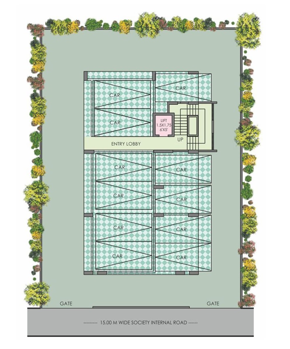 Anand Ambar Sky Floor Plans