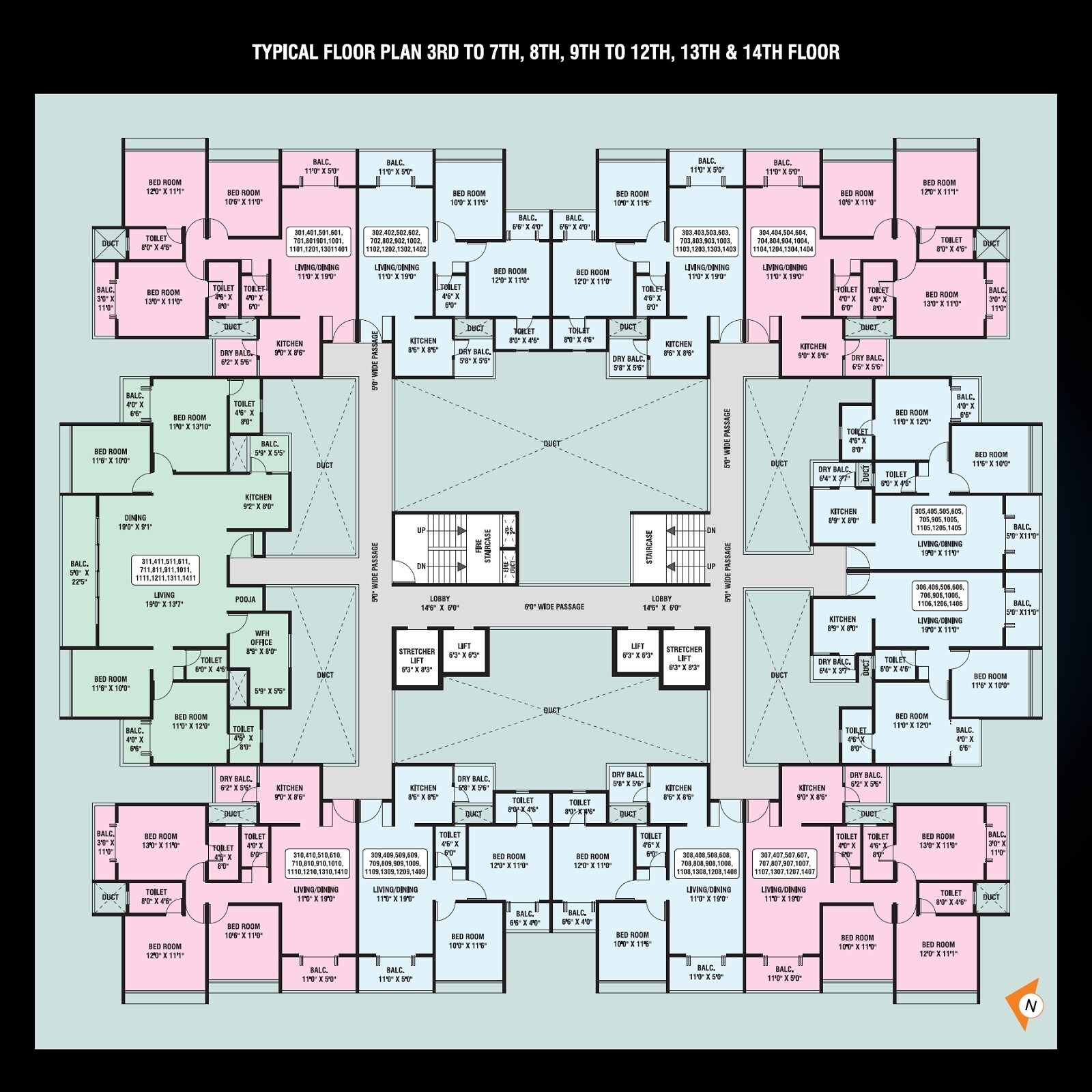 Anand Siddhigiri Floor Plans