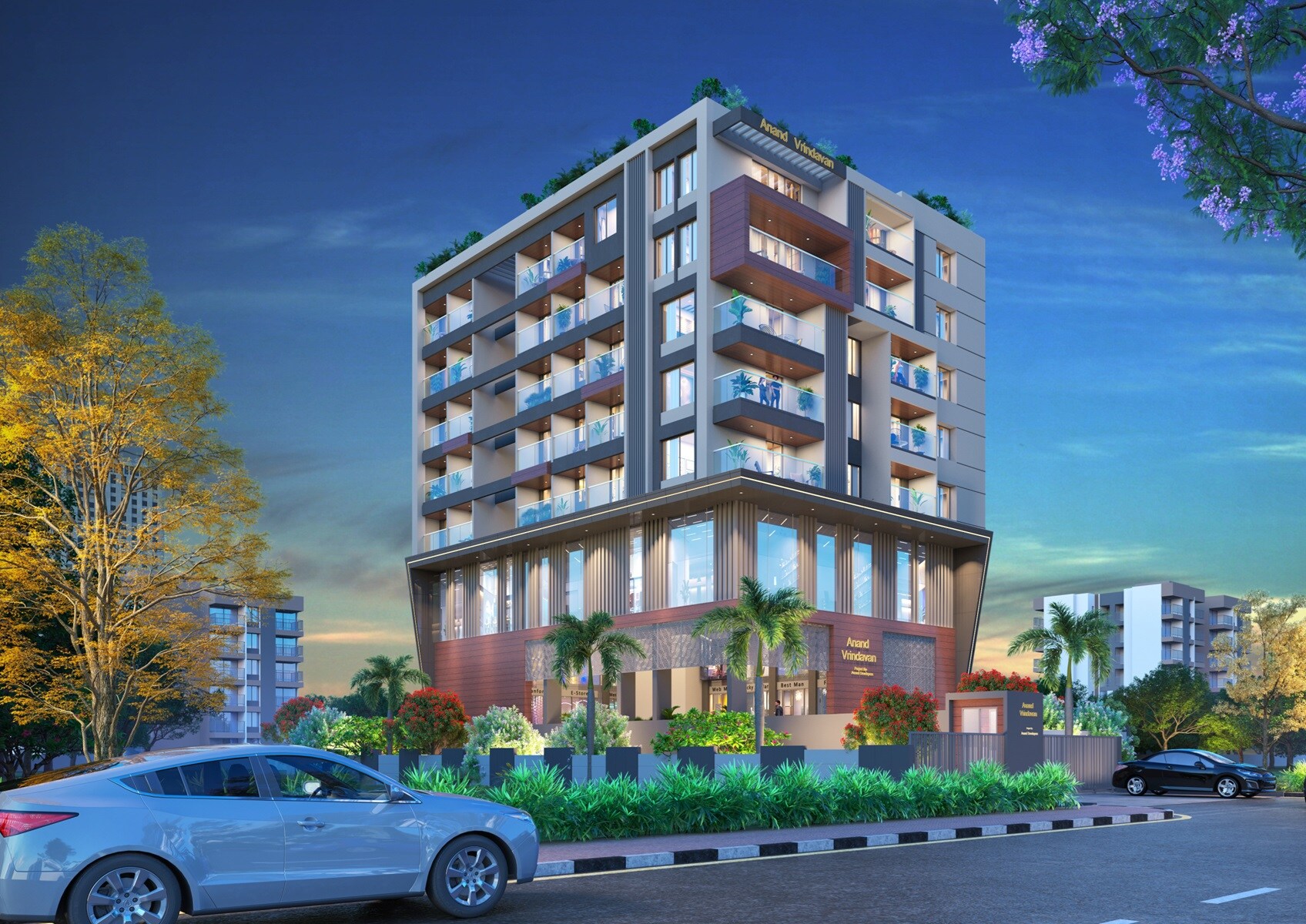 Anand Vrindavan Apartment Exteriors