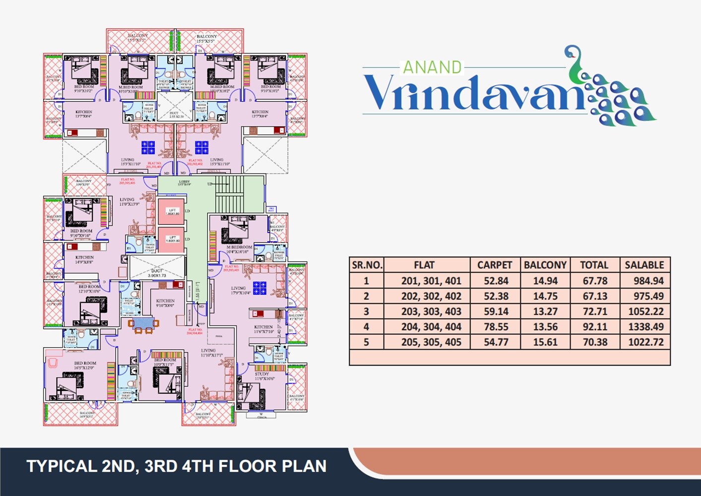 Anand Vrindavan Floor Plans