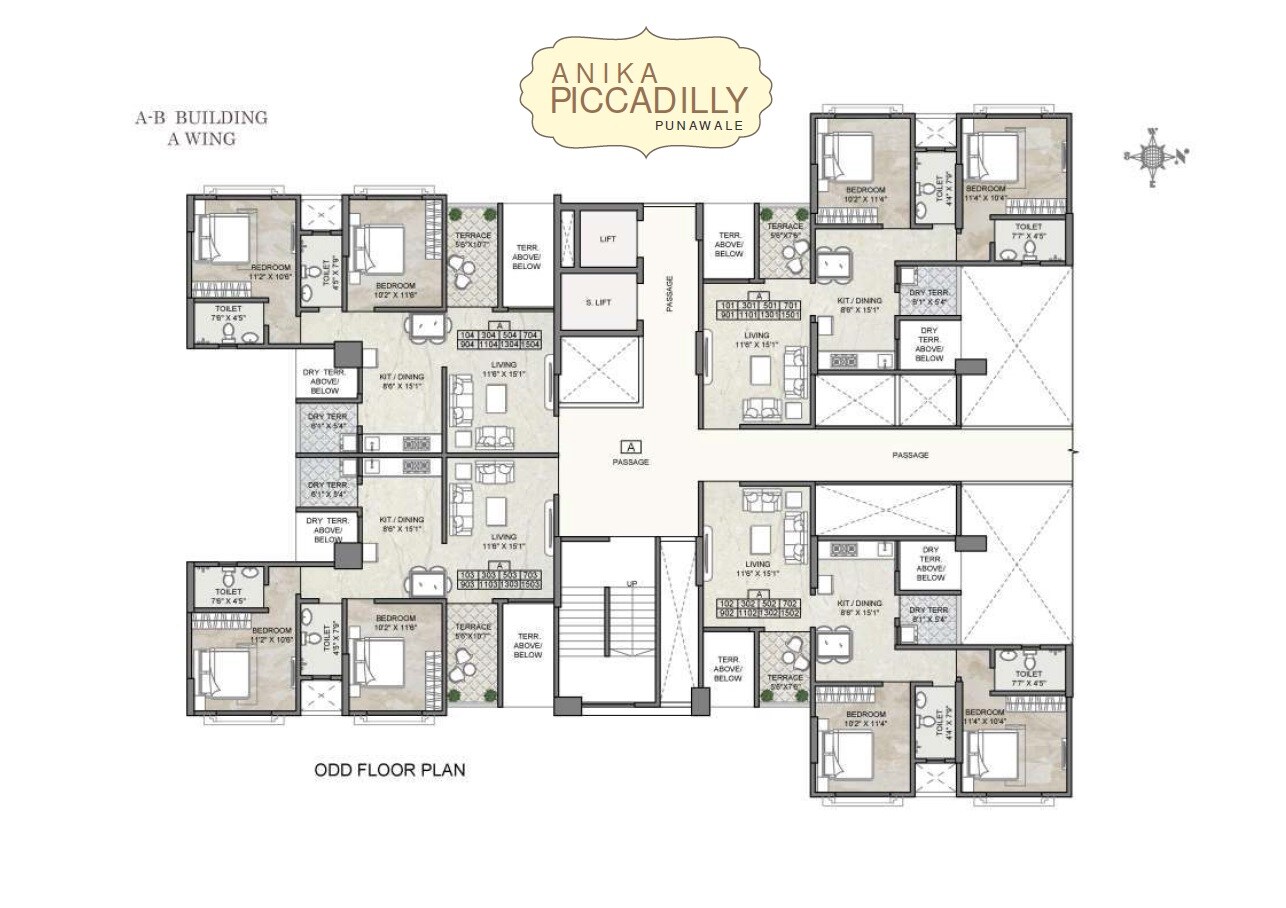Anika Piccadilly Floor Plans