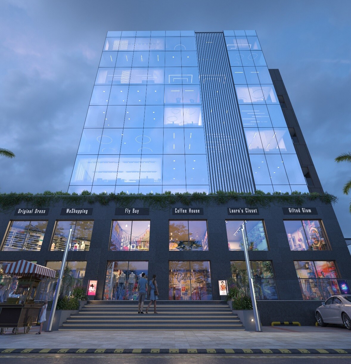ANP Biz Square Commercial Exteriors 1