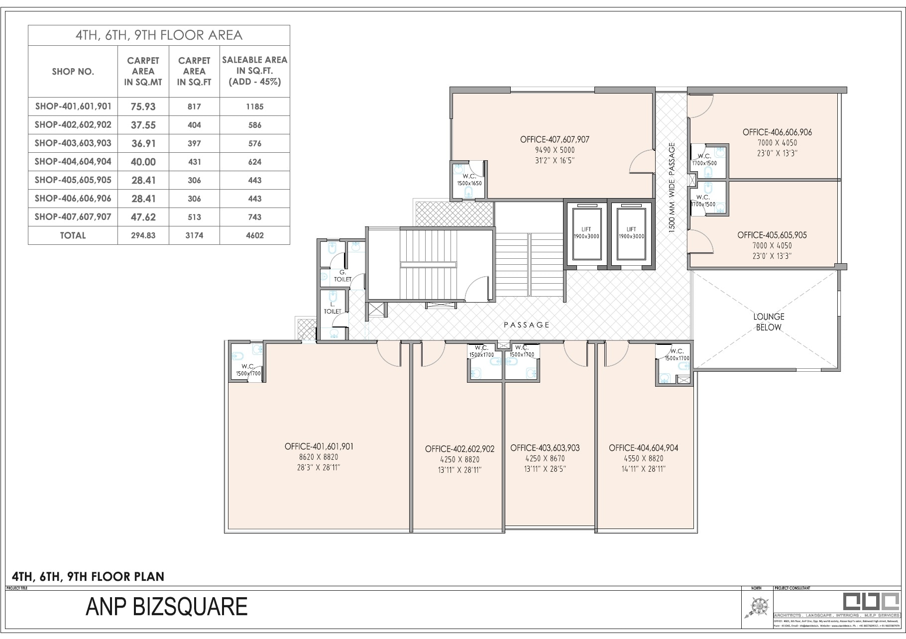 ANP Biz Square Floor Plans 5