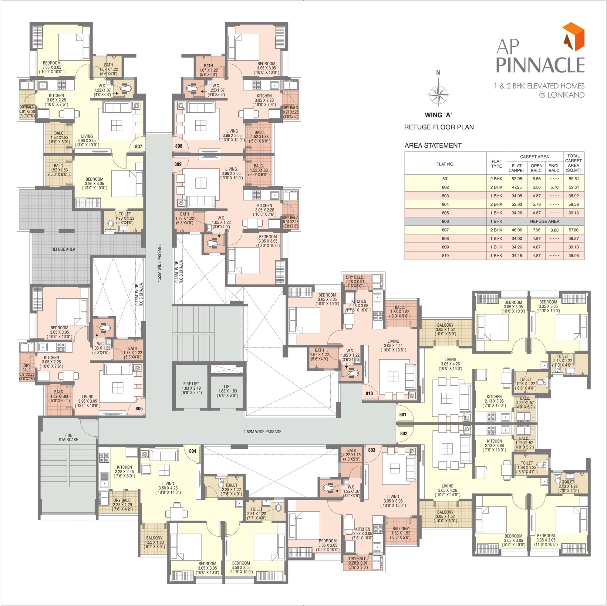 AP Pinnacle Floor Plans