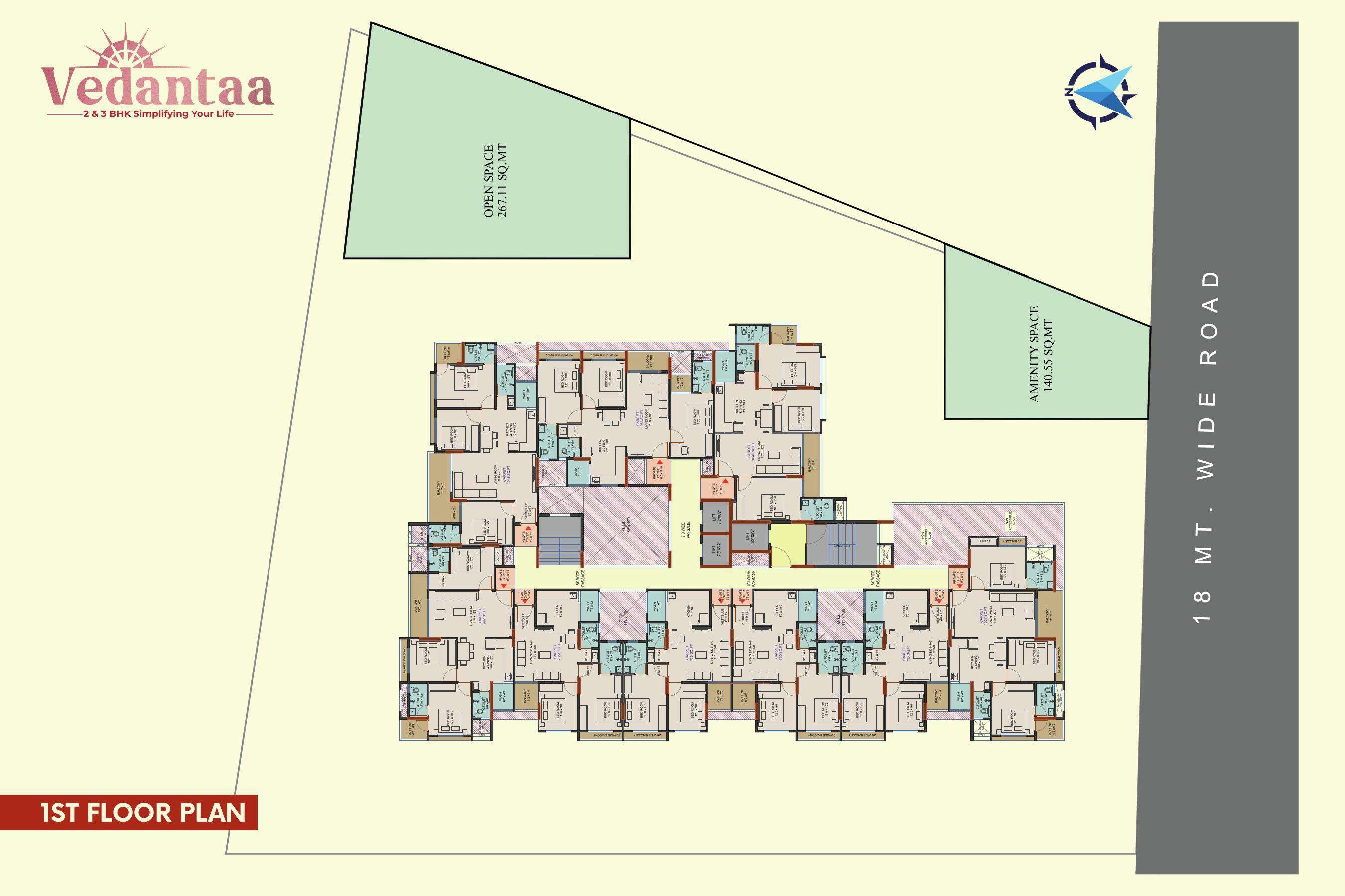 Apex Vedantaa Floor Plans