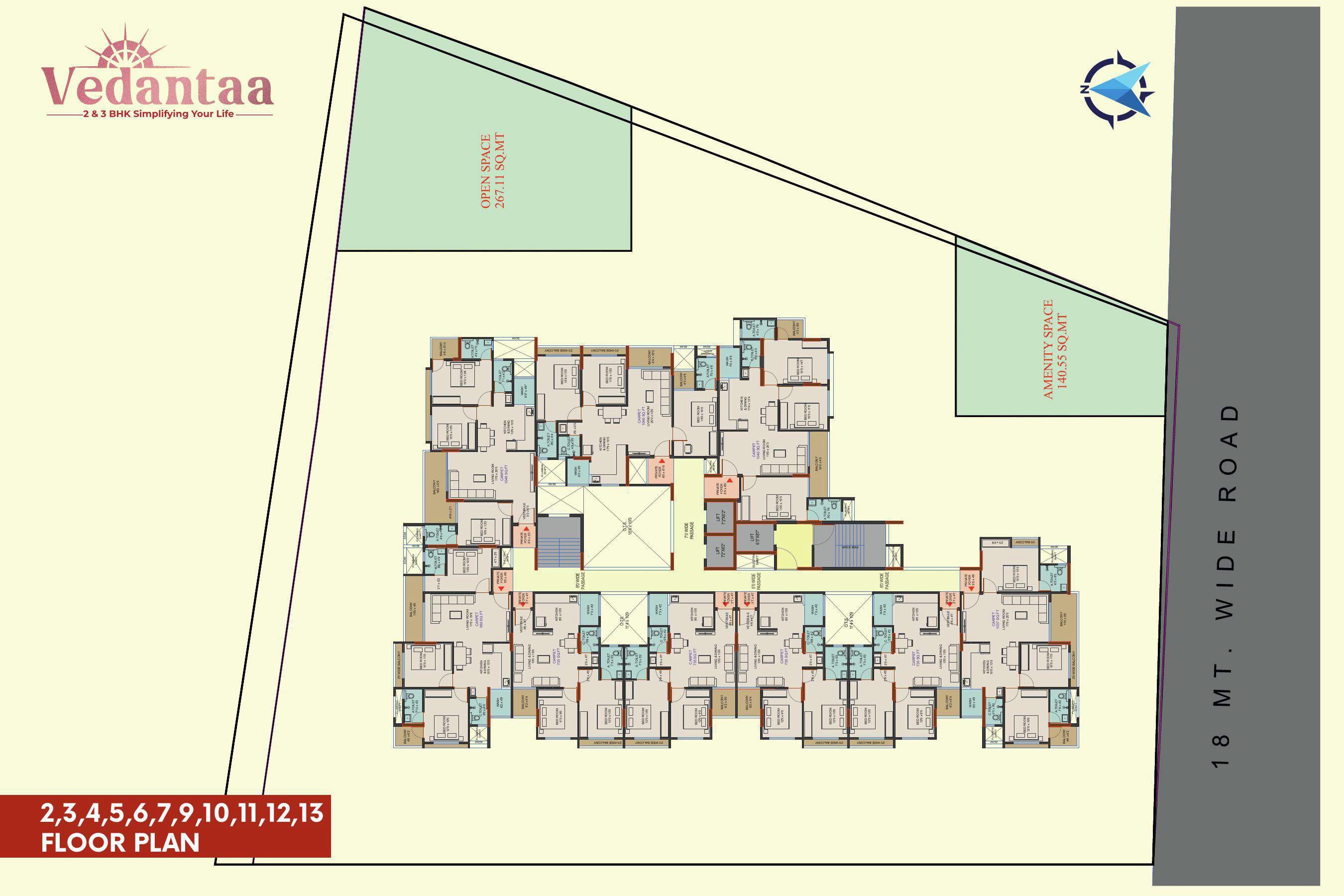 Apex Vedantaa Floor Plans 2