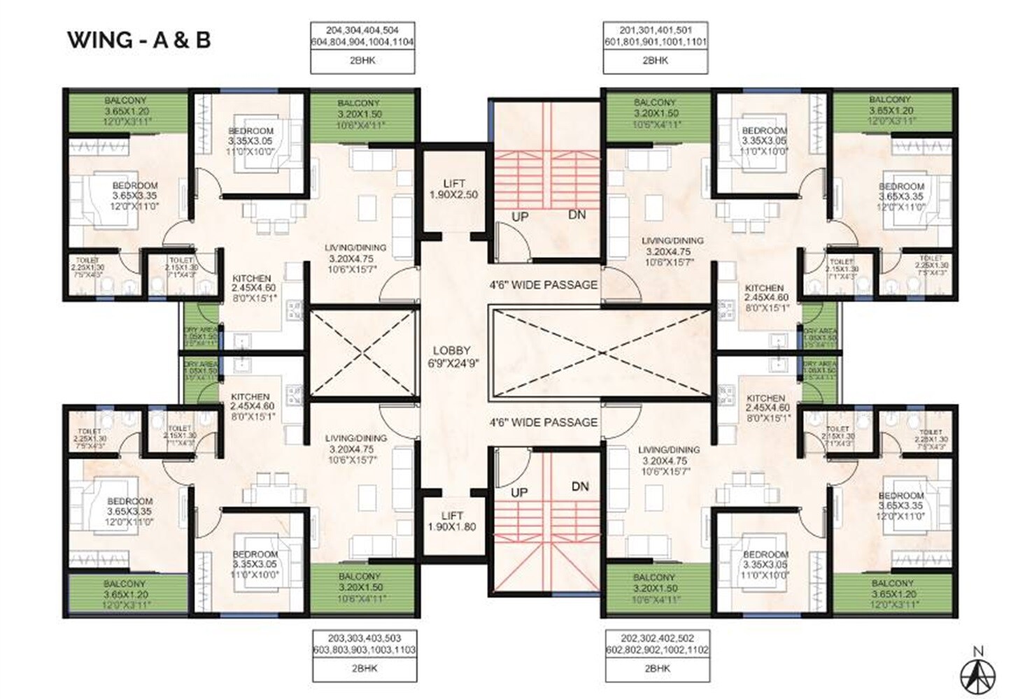 AR Imperia Floor Plans